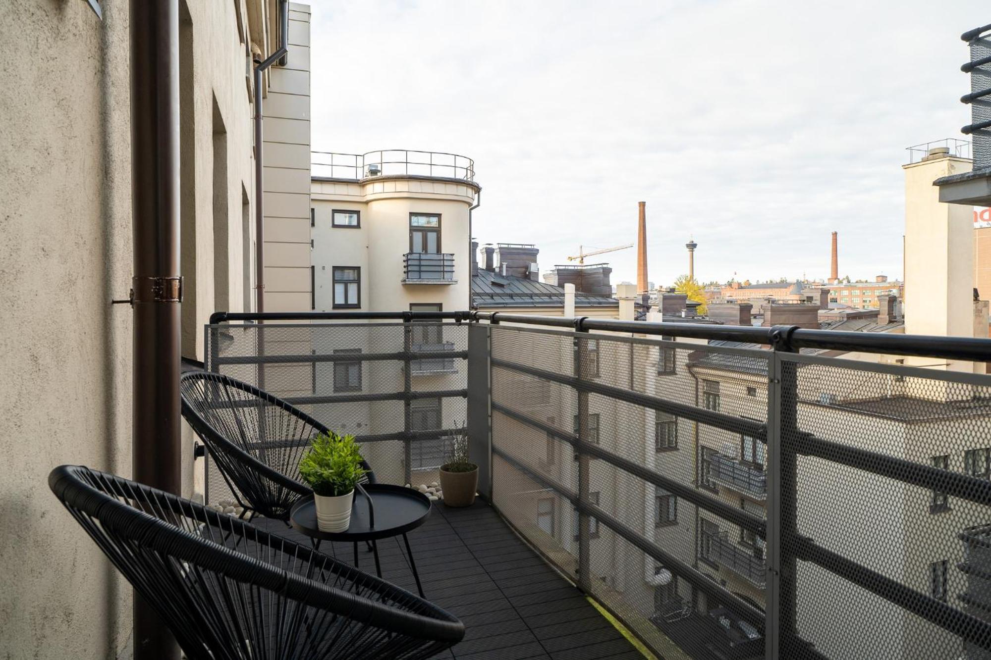 "Penthouse" - Renovated 1Br Apt With Sauna & 60M2 Private Terrace, Hosted By 2Ndhomes تامبير المظهر الخارجي الصورة